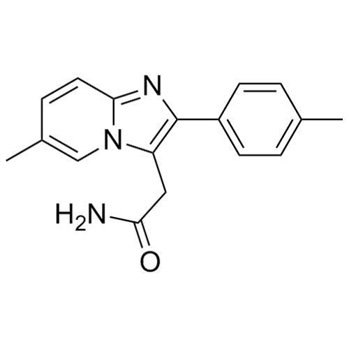 Picture of 2-(4-methylphenyl)-6-methylimidazo [1,2-α]pyridine-3-acetamide