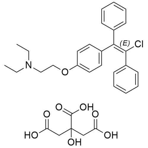 Picture of trans-Clomiphene (Enclomiphene) Citrate